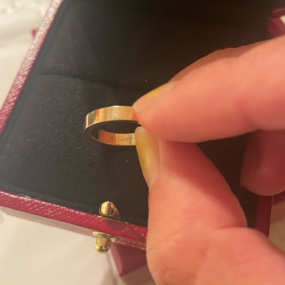 OH, WELL: it’s Cartier C De wedding ring - Picture 2 of 6